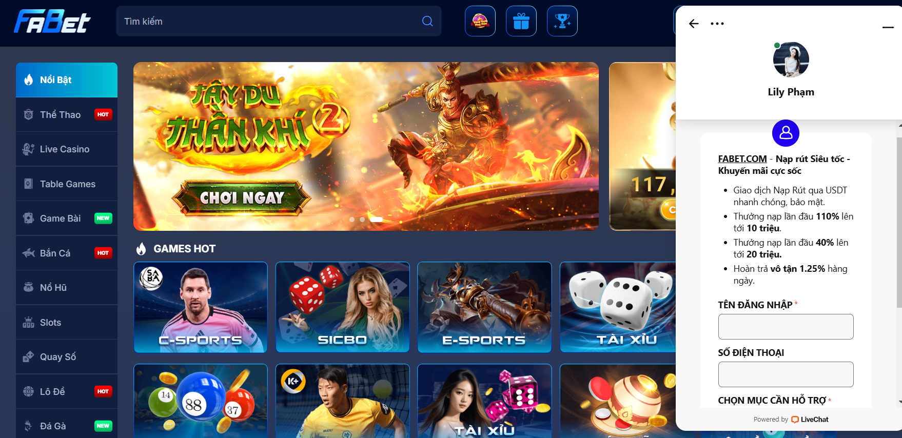 Fabet - Nhà Cái Cá Cược Uy Tín Không Nên Bỏ Qua 2024 4 Dịch vụ chăm sóc khách hàng tân tâm, chuyên nghiệp