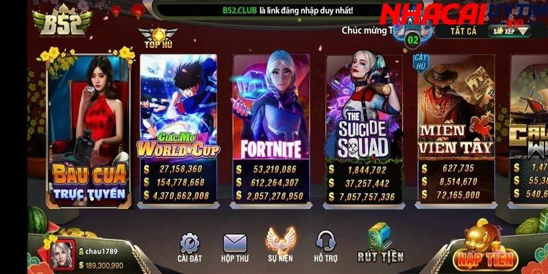 B52 - Thiên Đường Game Bài Đổi Thưởng Hấp Dẫn Nhất Việt Nam 2 B52 - Sân chơi giải trí đỉnh cao với kho game đa dạng