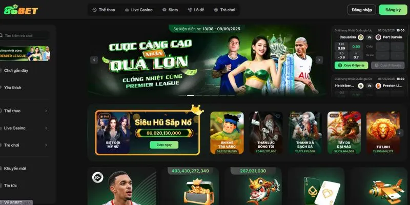 86BET - Sân chơi Đổi Thưởng Với Hơn +300 Trò Chơi Hot Hit 1 86bet