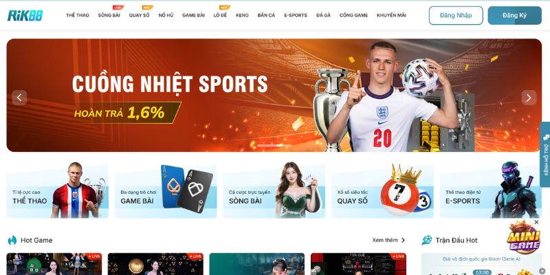 RIK88 - Tham Gia Cơ Hội Nhận Thưởng Hấp Dẫn Mỗi Ngày 2 Khám phá thông tin tổng quan về nhà cái RIK88